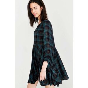 Urban Outfitters Plaid Flannel Dress